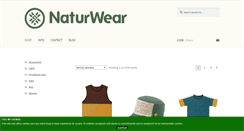 Desktop Screenshot of naturwear.com