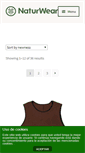 Mobile Screenshot of naturwear.com